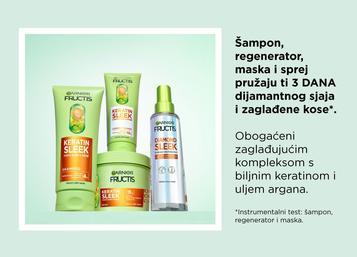 Fructis Keratin Sleek | Garnier