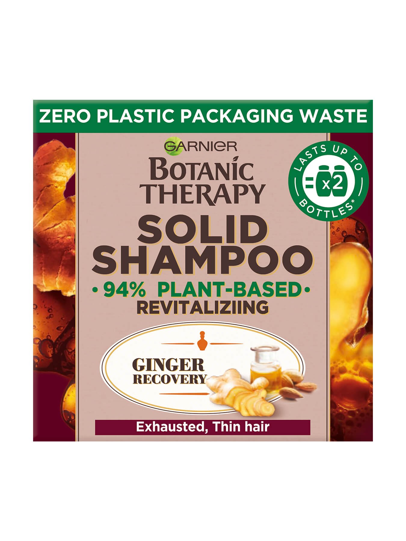 Garnier Botanic Therapy Ginger Recovery čvrsti šampon