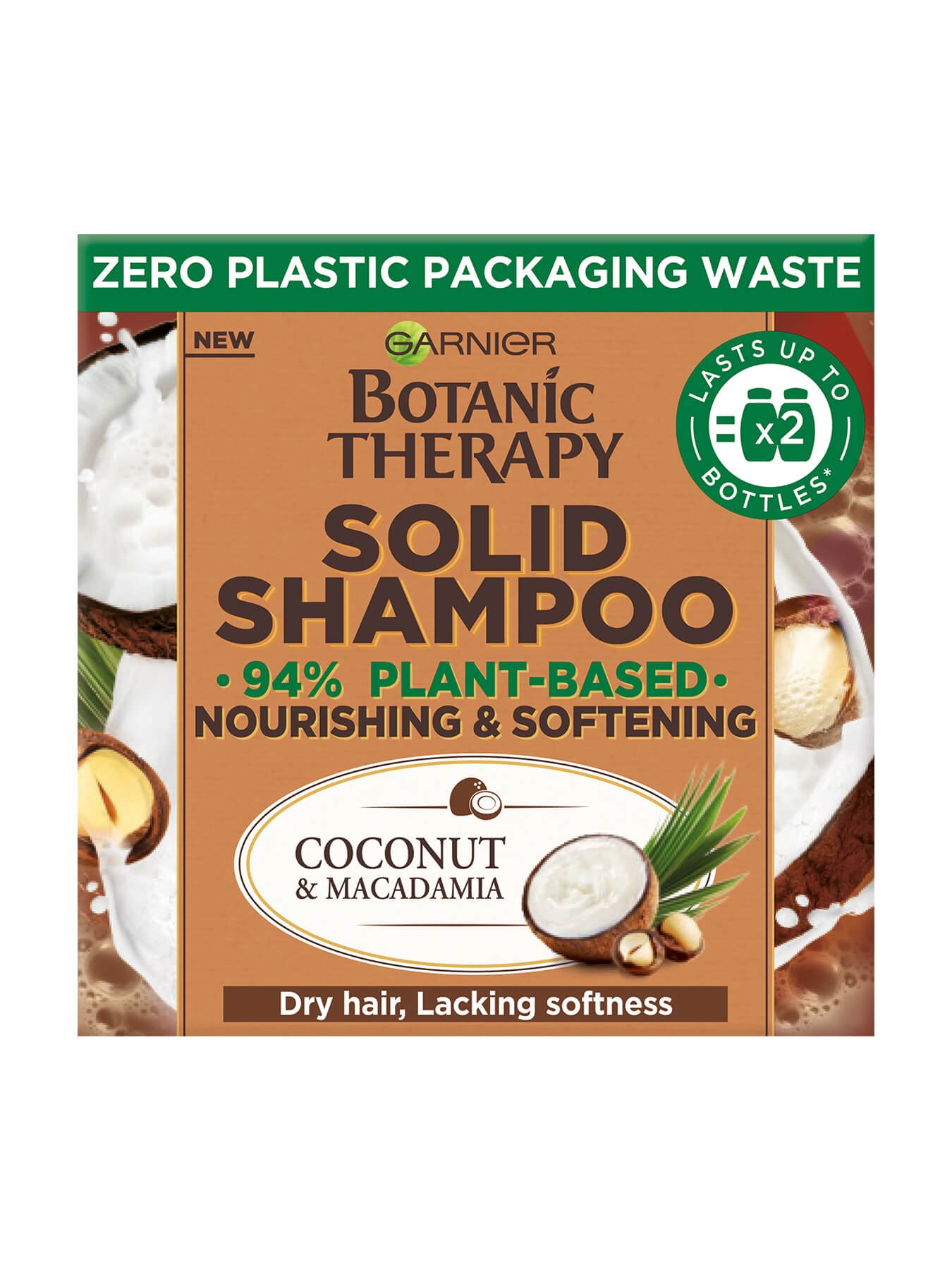 Garnier Botanic Therapy Coco & Macadamia čvrsti šampon