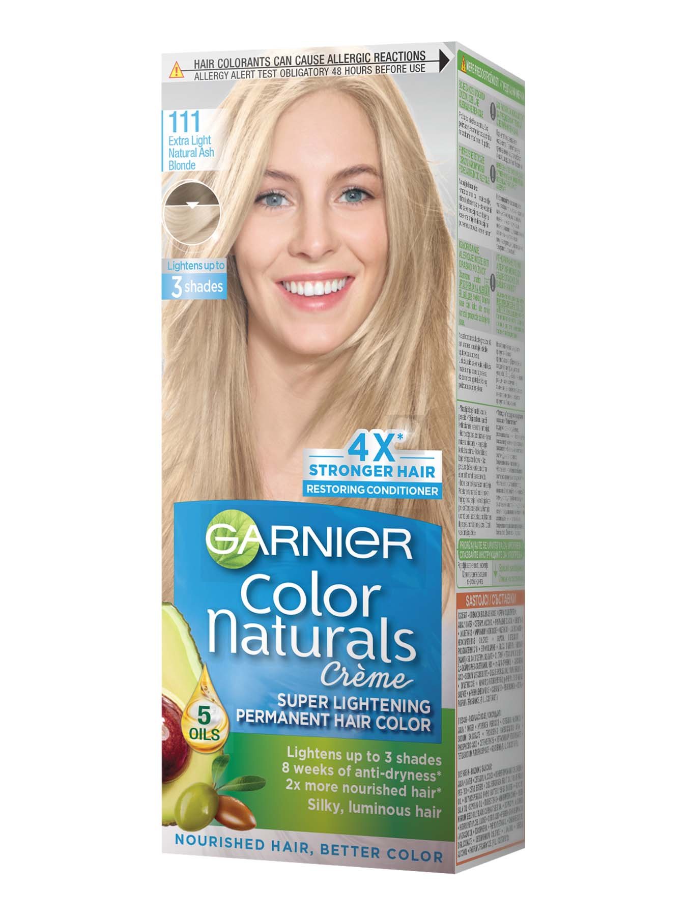 Garnier Color Naturals 111 Vrlo svijetla prirodno bež plava