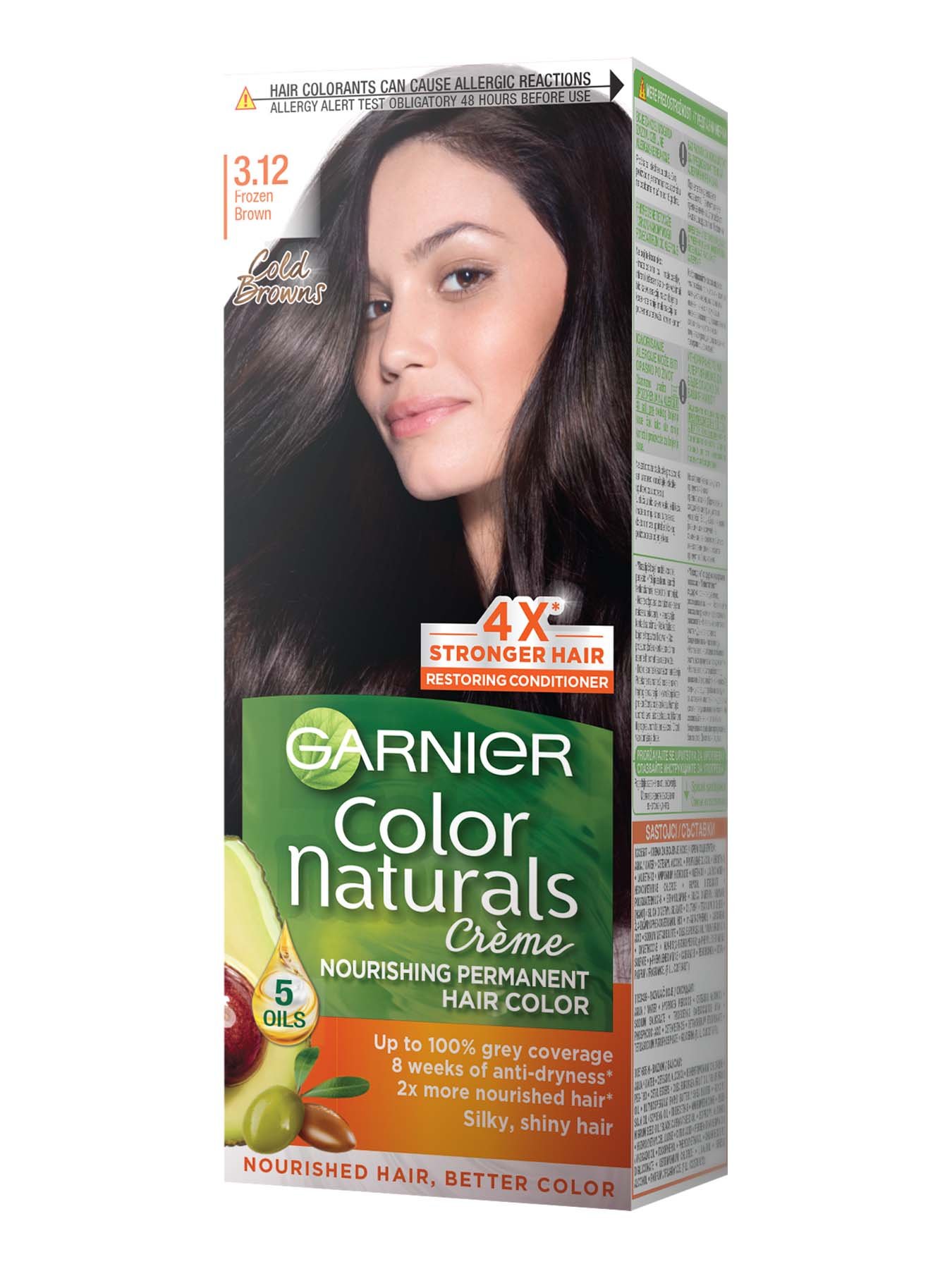 Garnier Color Naturals 3.12 Polarno smeđa