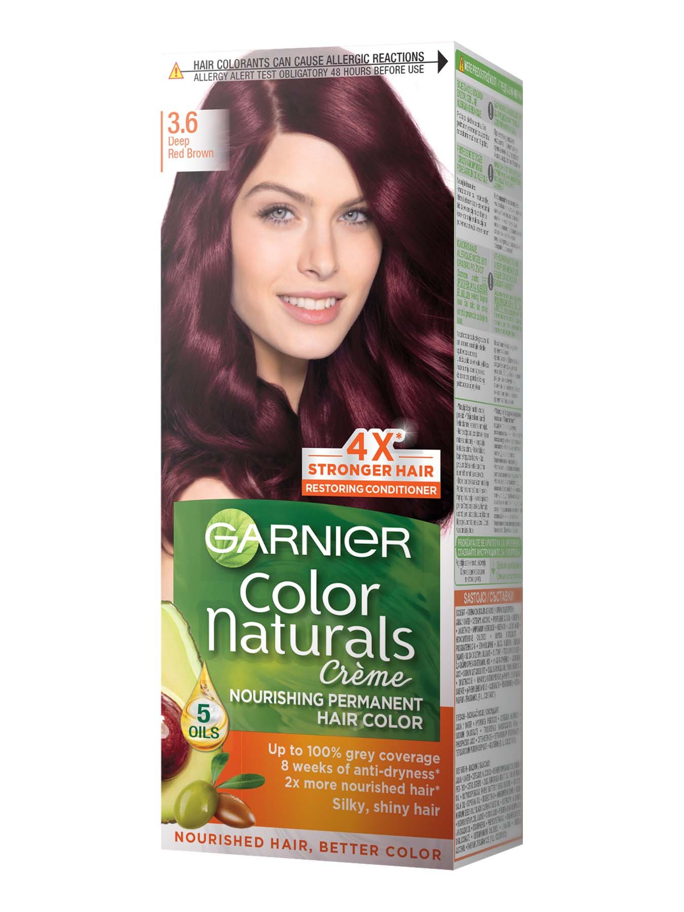 Garnier Color Naturals 3.6 Crvenkasta tamno kestenjasta
