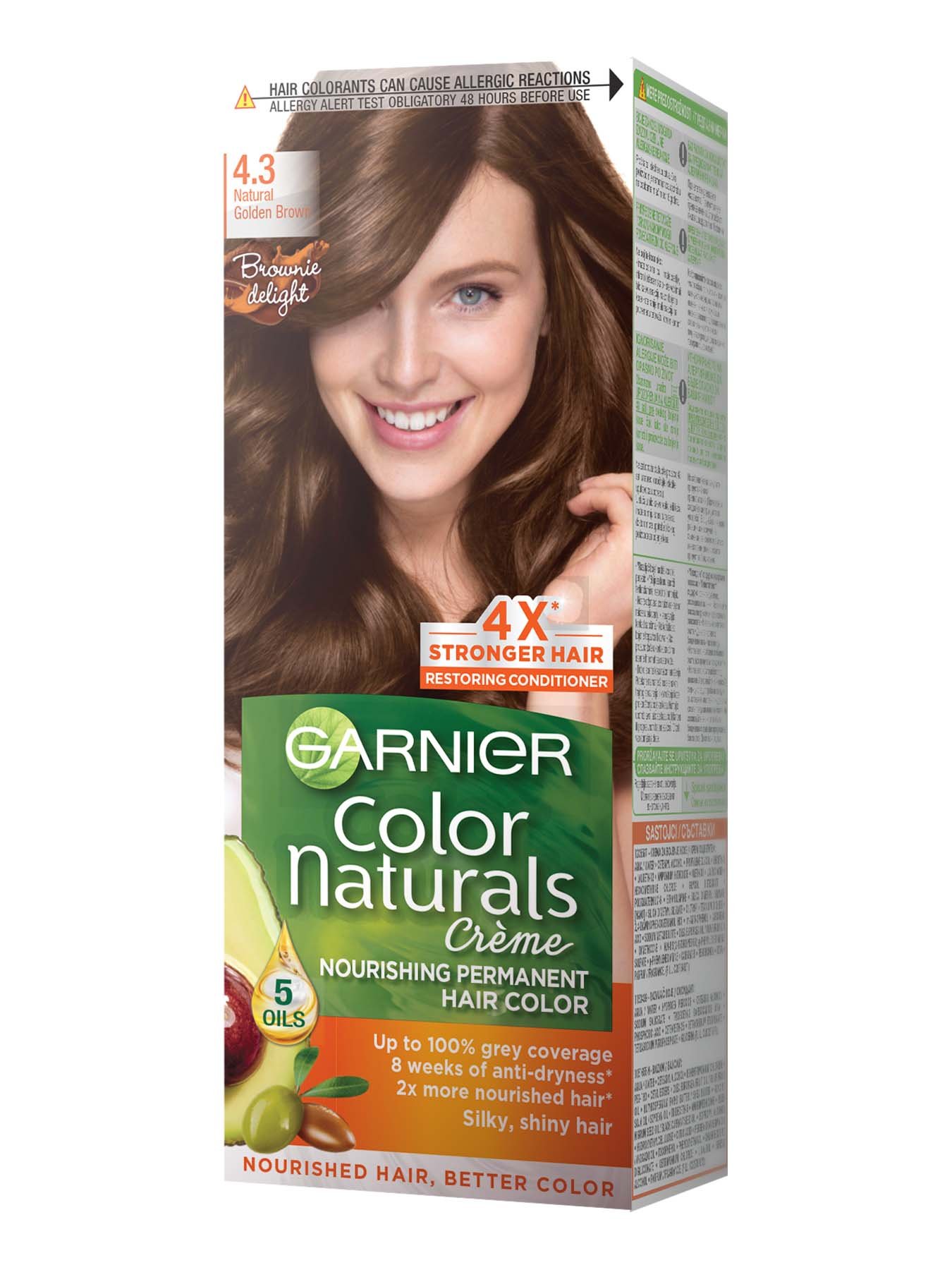Garnier Color Naturals 4.3 Prirodno zlatno smeđa