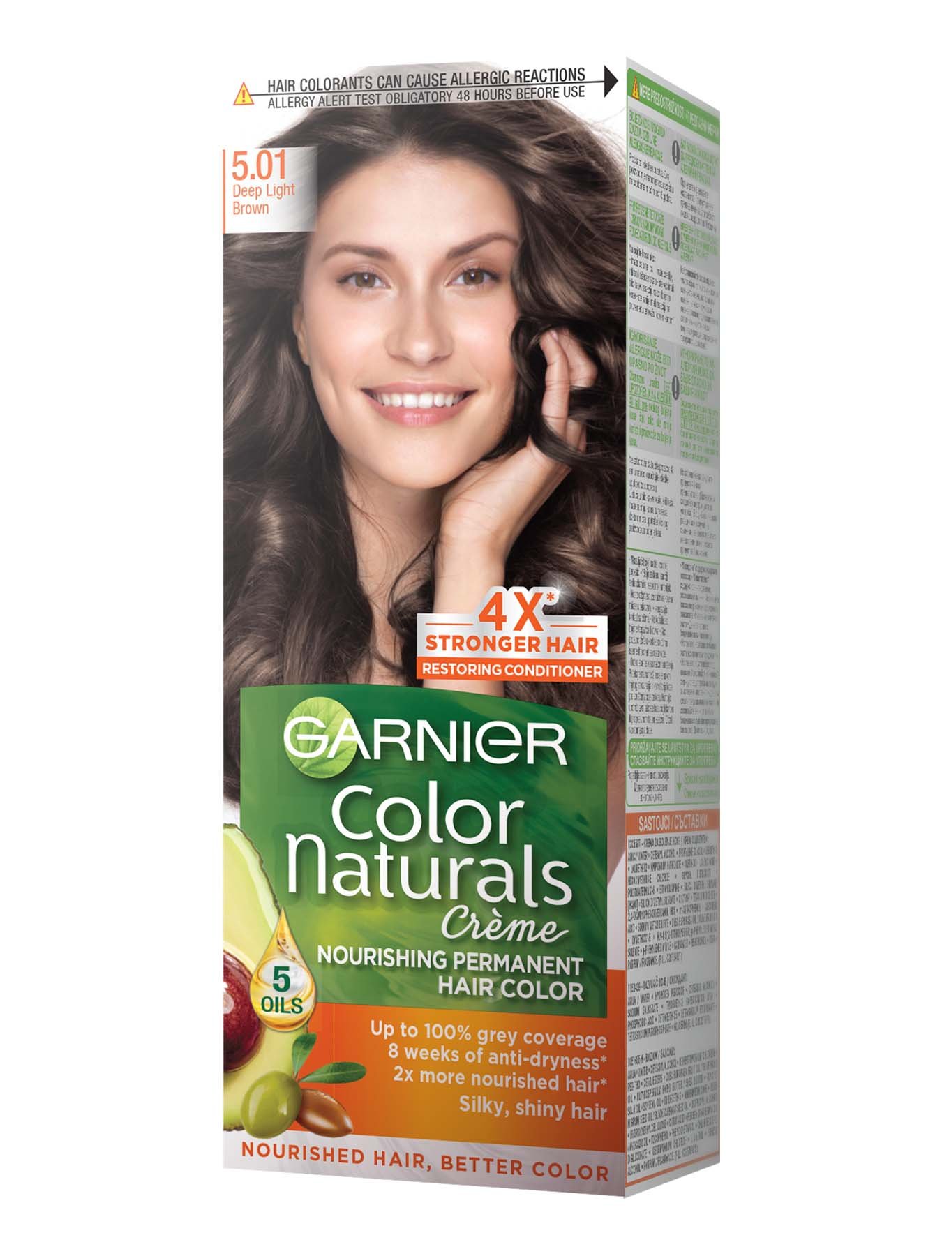 Garnier Color Naturals 5.01 Intenzivno svijetlo smeđa