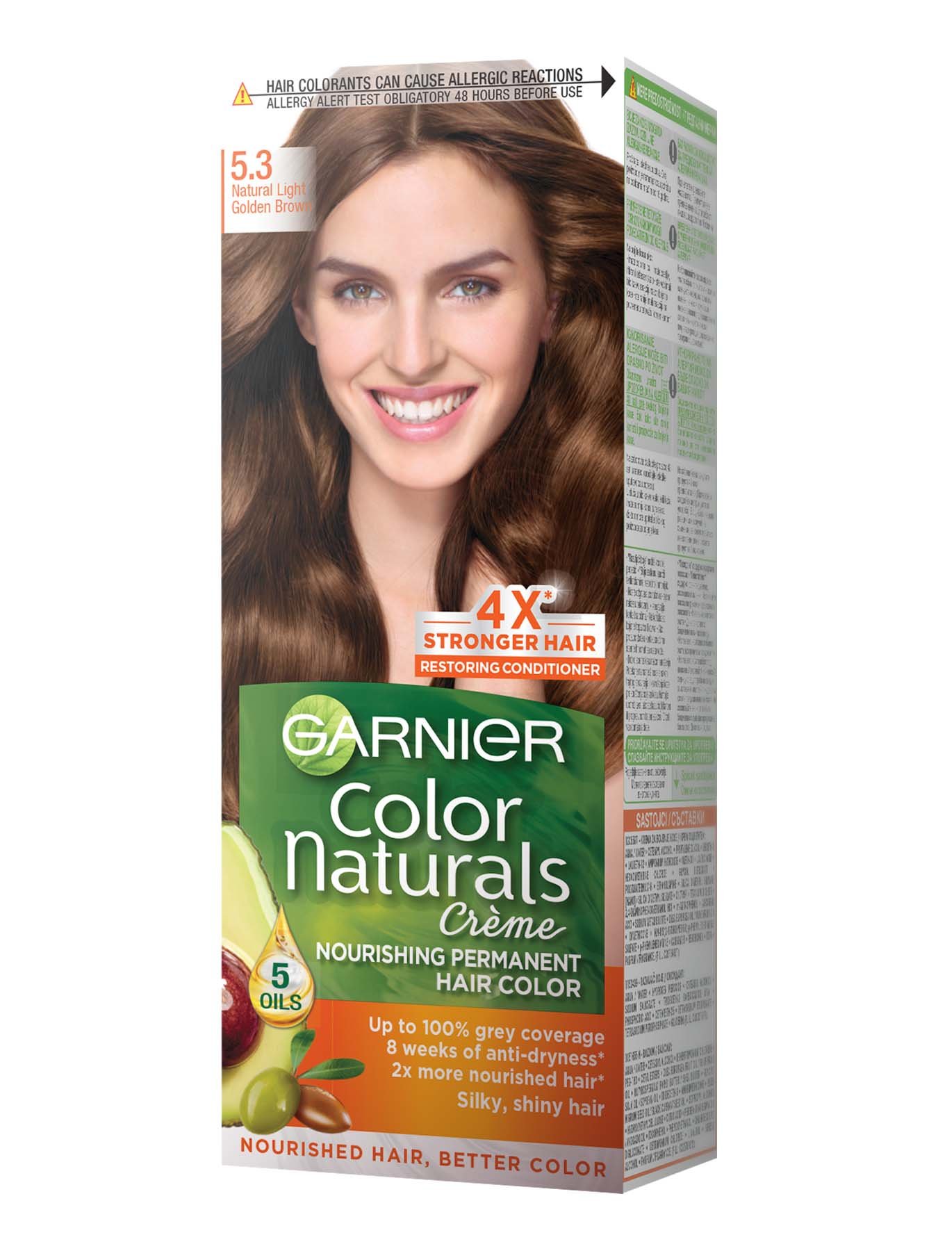 Garnier Color Naturals 5.3 Prirodno svijetlo zlatno smeđa