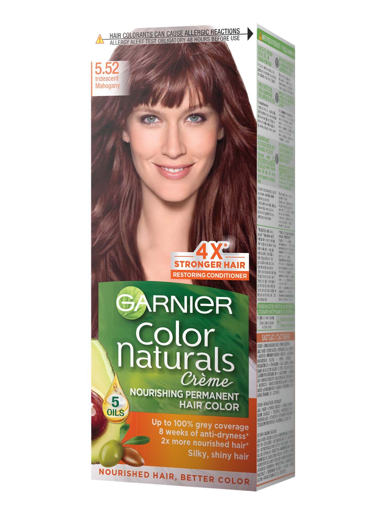 Garnier Color Naturals 5.52 Biserni mahagonij