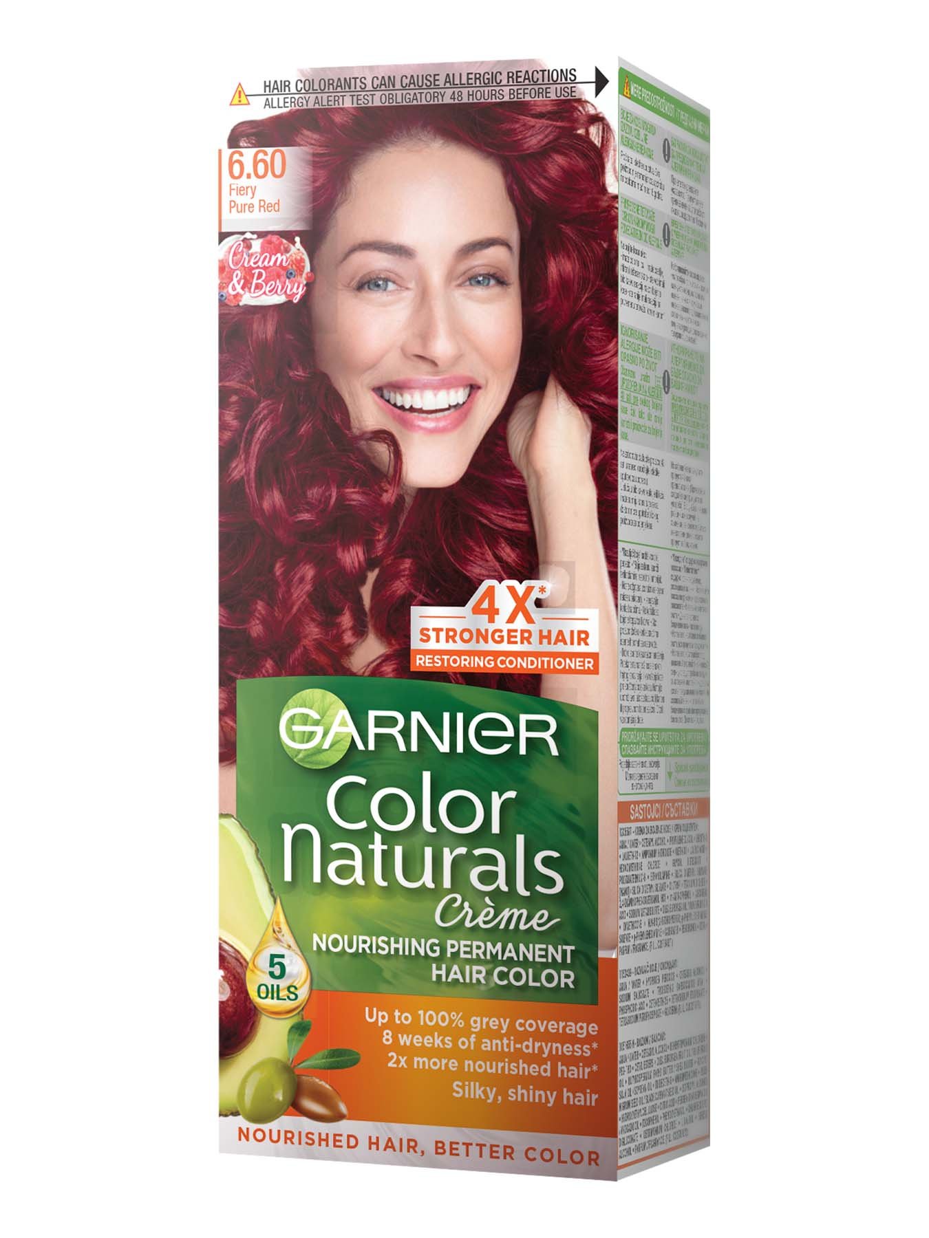 Garnier Color Naturals 6.60 Vatreno crvena