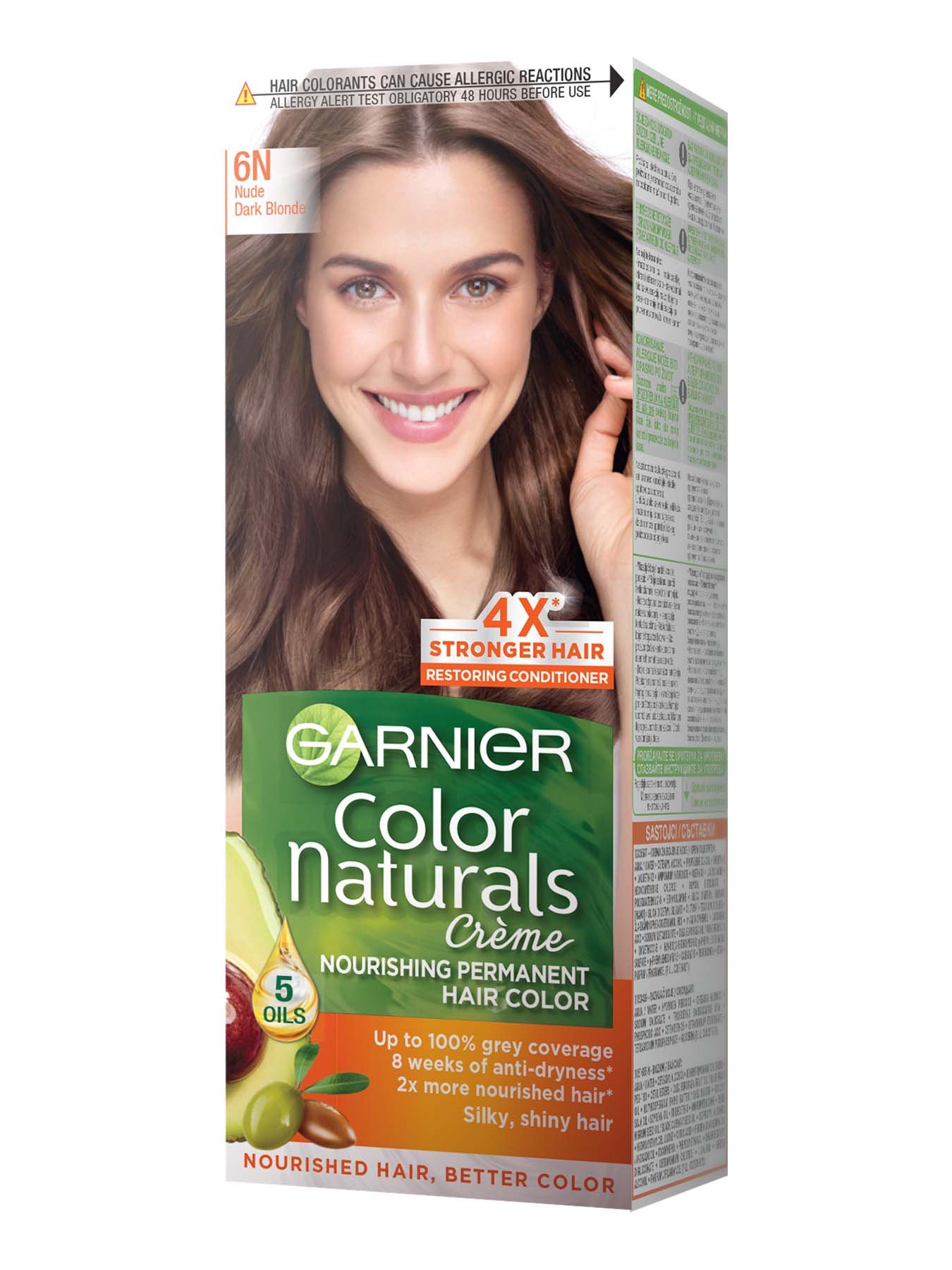 Garnier Color Naturals 6N Neutralno svijetlo smeđa
