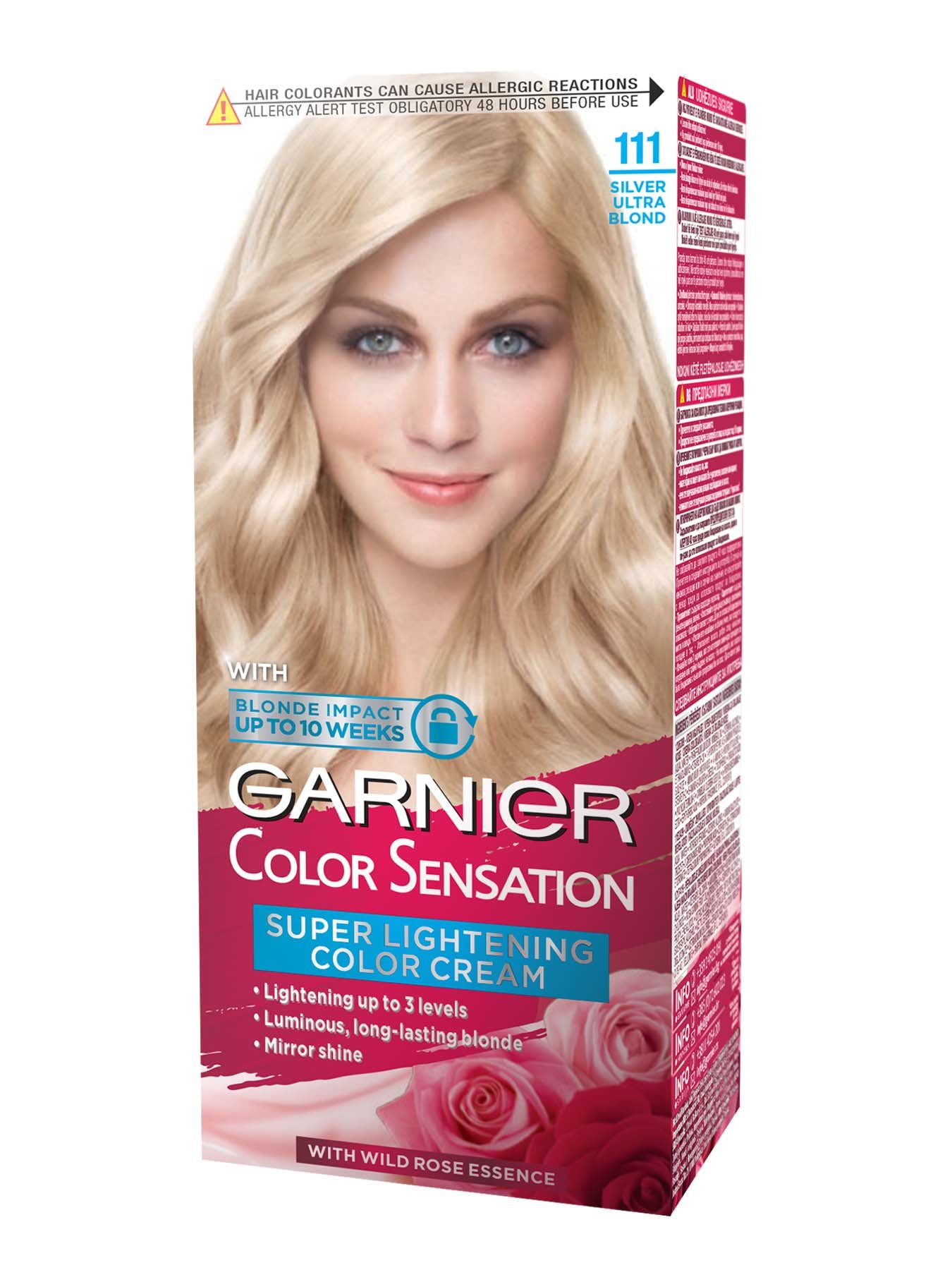 Garnier Color Sensation 111 Izrazito srebrno plava