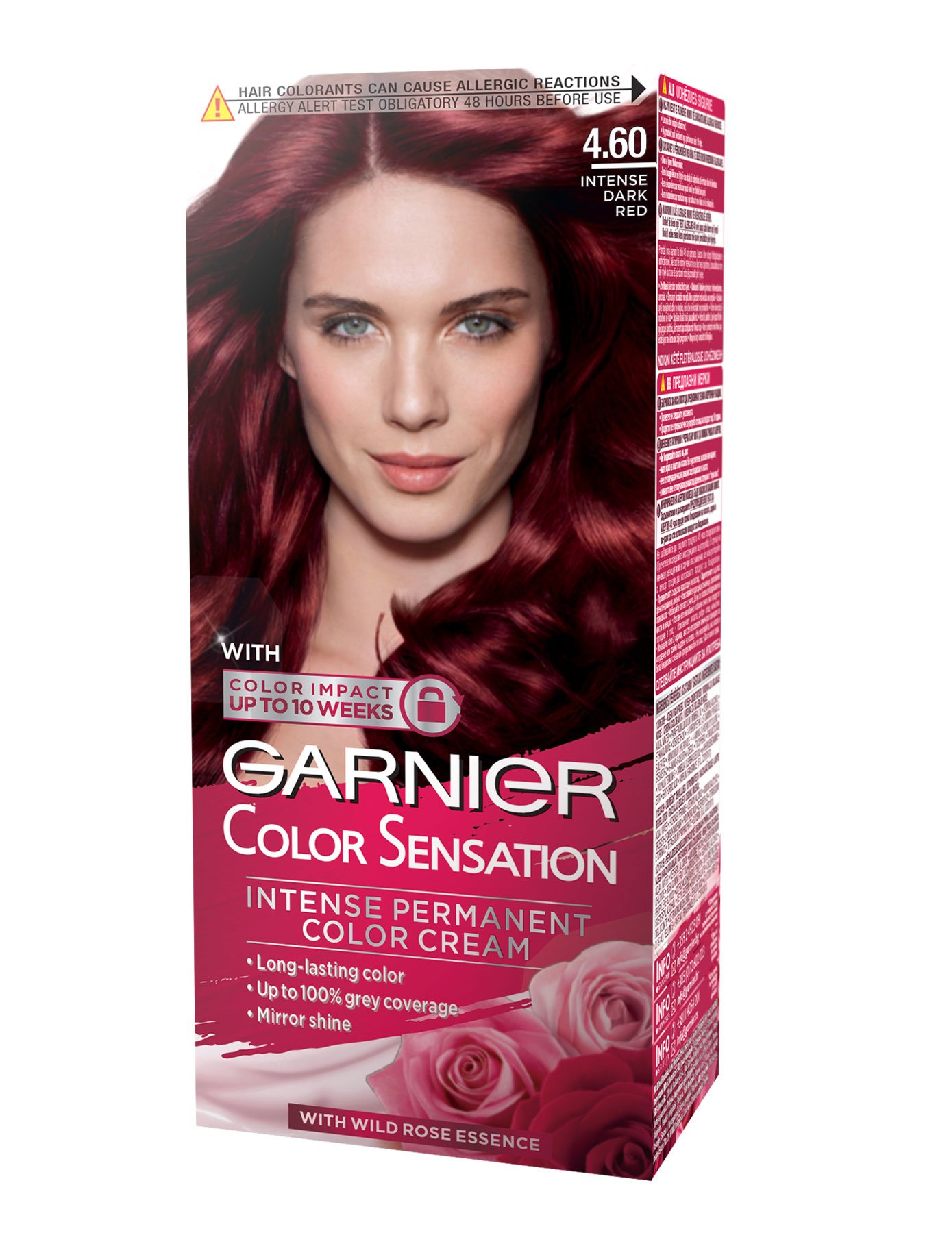 Garnier Color Sensation 4.60 Intenzivno tamno crvena
