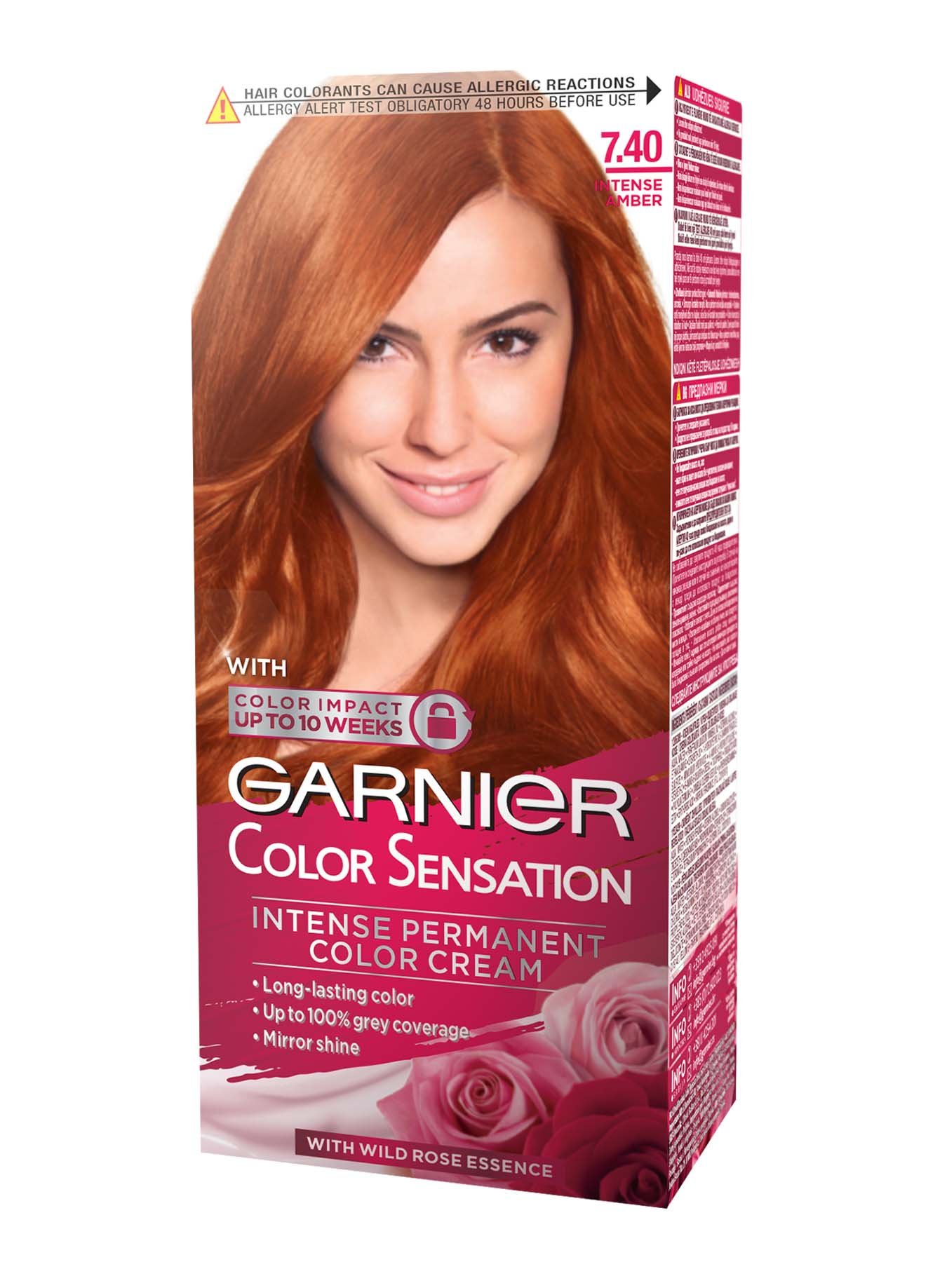 Garnier Color Sensation 7.40 Intenzivno jantarna