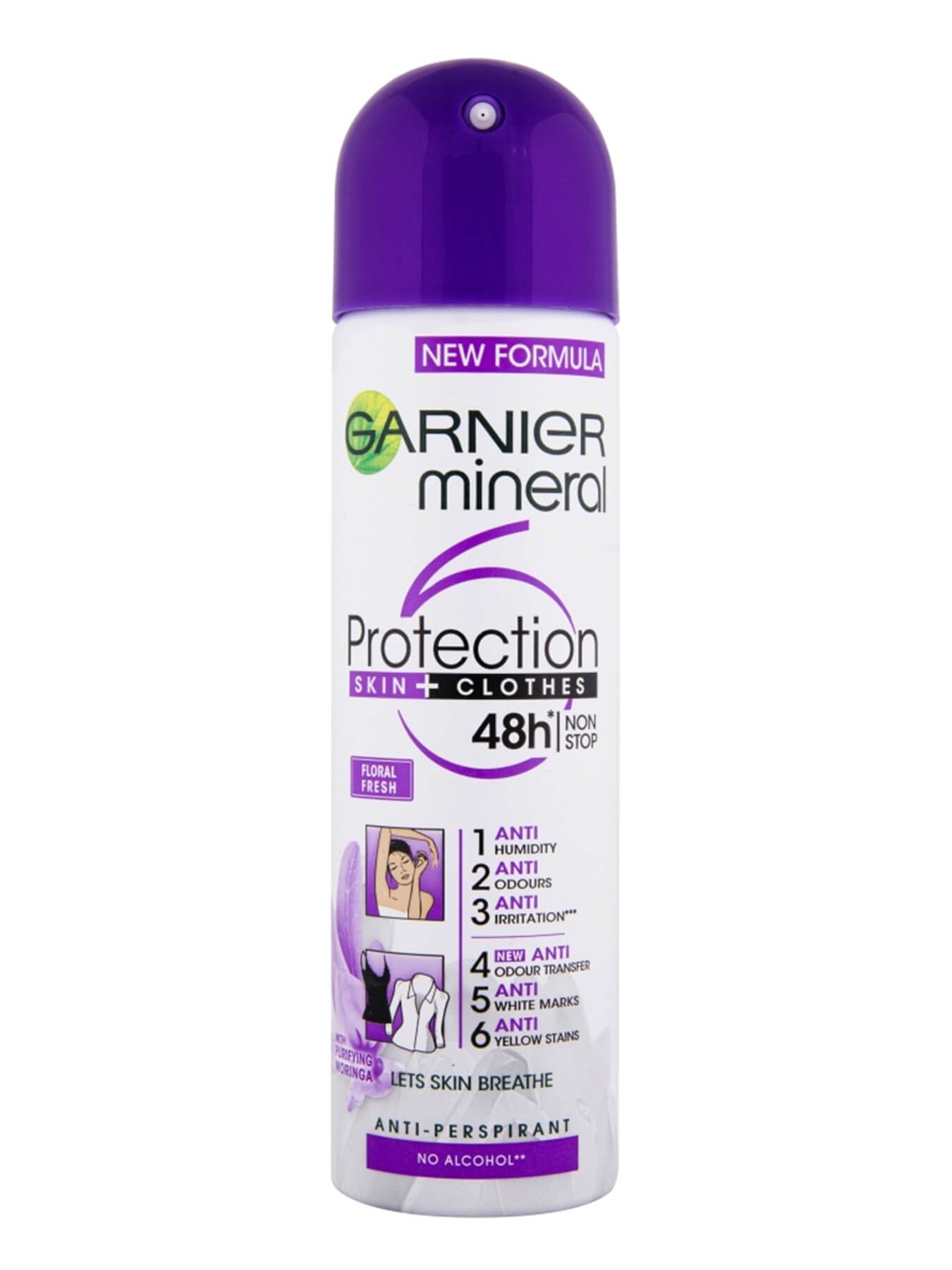Garnier Mineral Deo Protection 6 Floral Fresh Sprej