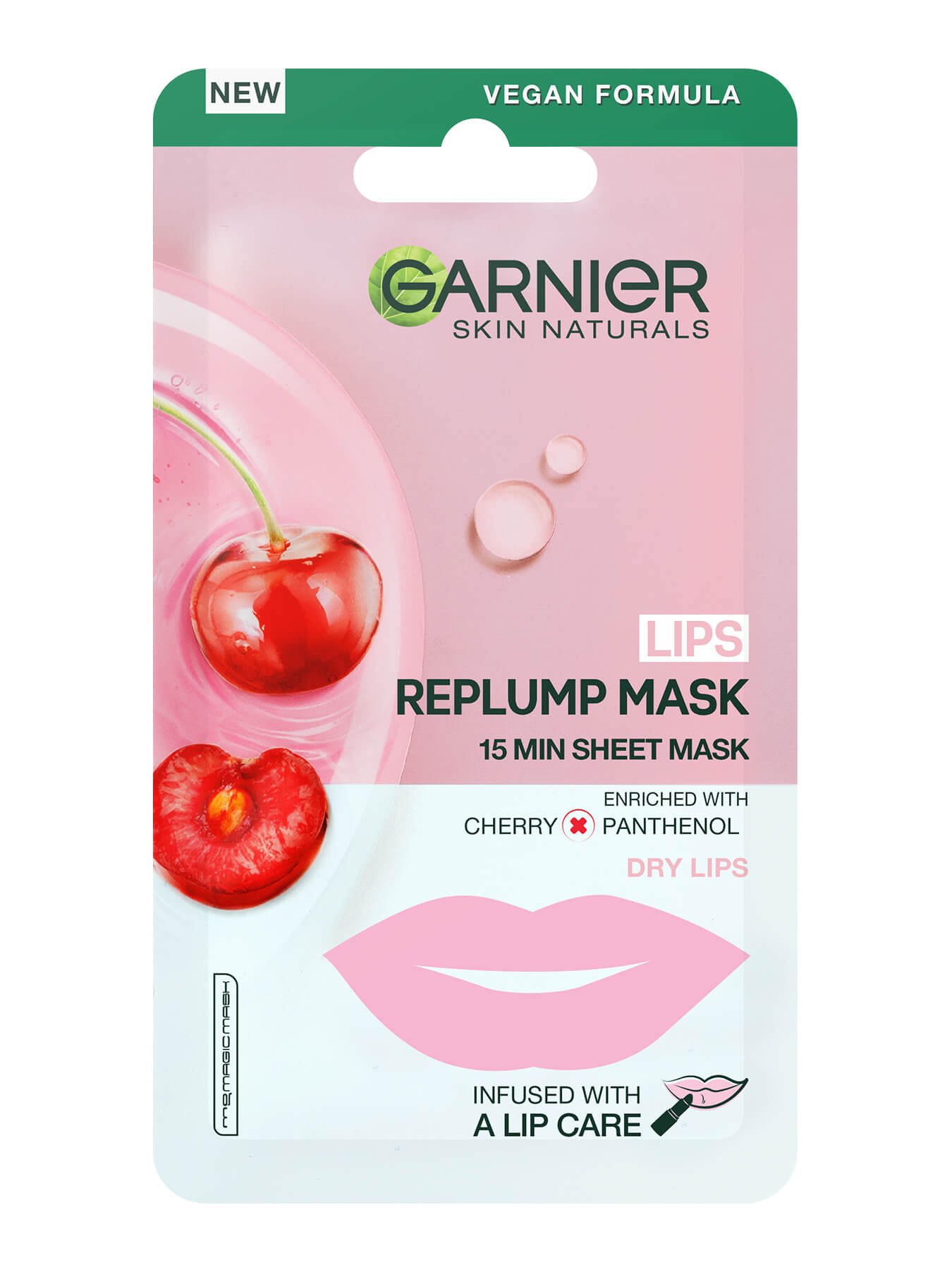 Garnier Skin Naturals Lips Replump maska za usne