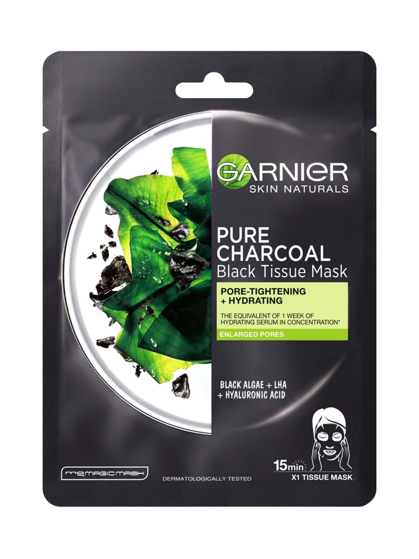 Garnier Skin Naturals Tissue Mask Pure Charcoal Maska za lice