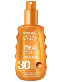 Garnier Ambre Solaire Ideal Bronze mlijeko u u spreju za zaštitu od sunca