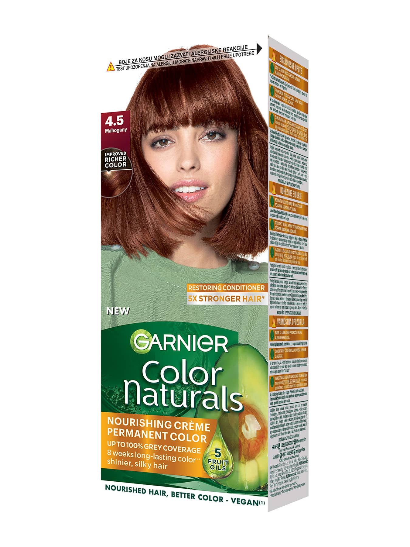 Garnier Color Naturals 4.5 Mahagonij