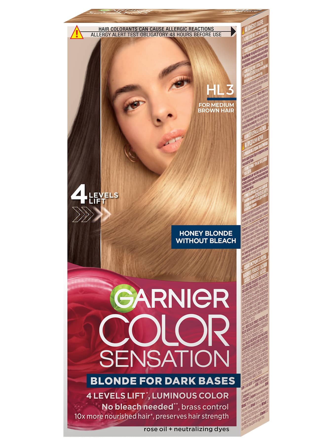 Garnier Color Sensation HL3 8.31 Medeno plava 