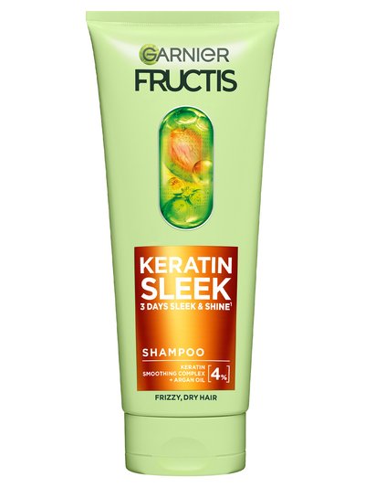 Fructis Keratin Sleek Šampon za nezaglađenu, suhu kosu 200ML
