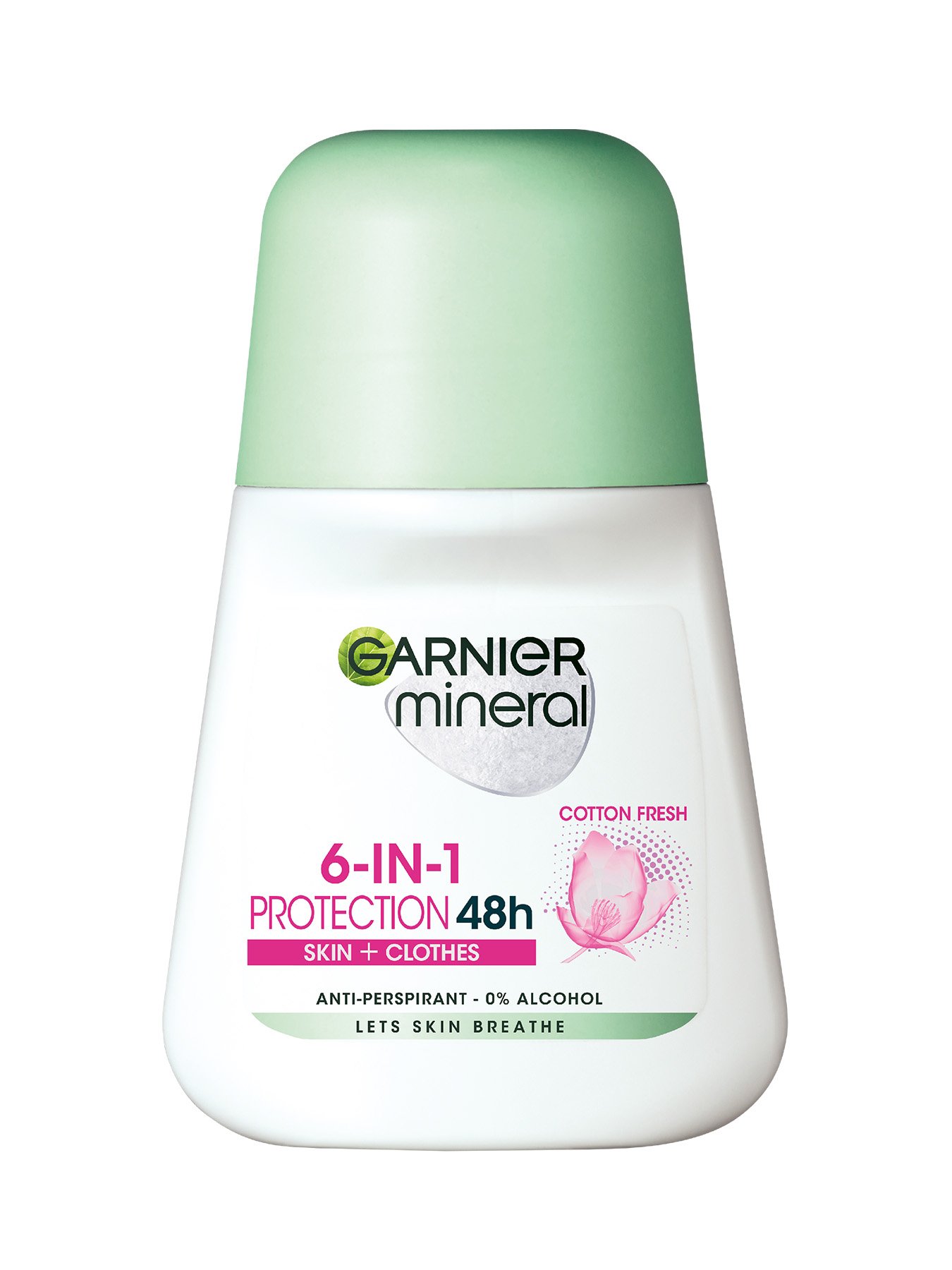 Garnier Mineral Deo Protection 6 Cotton Fresh 48h antiperspirant Roll-on