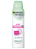 Garnier Mineral Deo Protection 6 Cotton Fresh 48h antiperspirant Sprej