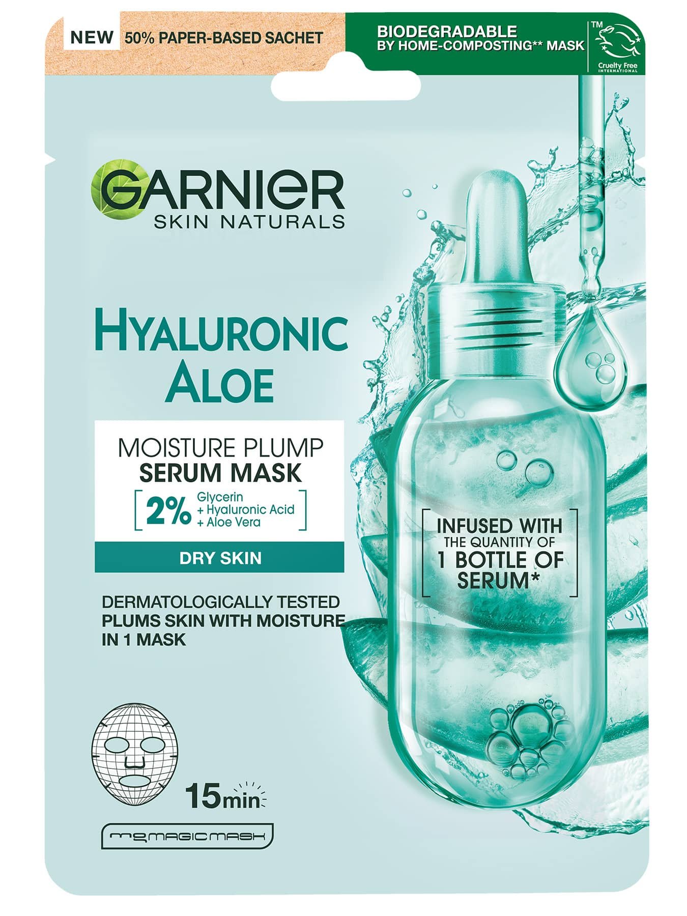 Garnier skin naturals hyaluronic aloe maska za lice