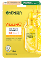 Serum maska za lice s vitaminom C